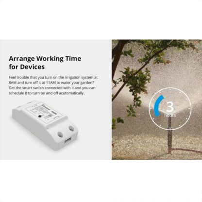 SONOFF RFR2 Upgrated RF 433Mhz + WiFi Wireless Smart Switch for eWelink APP Automation Modules Work with Alexa Google Home - Image 5