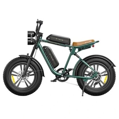[USA DIRECT] ENGWE M20 13Ah*2 Dual Battery 750W 20*4.0 Fat Tire Electric Bike 60-75km Mileage Range E Bike for Mountain Snowfield Road - Green - Image 2