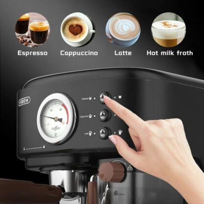 HiBREW H8A 3 in 1 Coffee Machine 19Bar high pressure extraction Fully Automatic Espresso Cappuccino Latte - UK Plug - Image 3