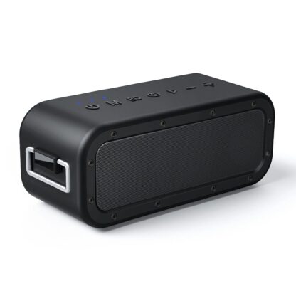 BlitzWolf® BW-WA5 100W Wireless Speaker bluetooth Speaker Triple Drivers Deep Bass TWS Stereo 3EQ Mode IPX6 Waterproof Portable Outdoor Speaker - Black