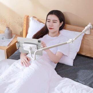 Baseus SF-YMS/JD1 Adjustment Lazy Holder 360° Rotary Desktop Bedside Bracket Universal for 4.7-12.9inch Mobile Tablet - Grey
