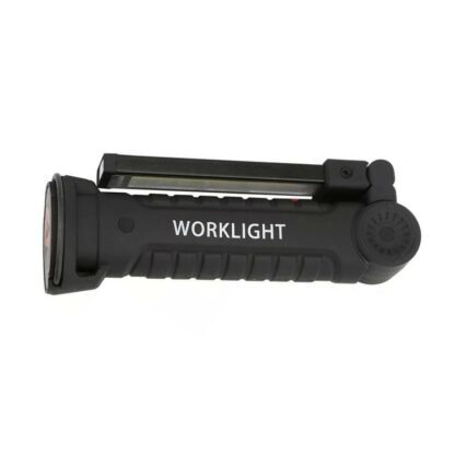 [Built-in 18650 Battery] Bikight COB LED Multi Function Folding Work Light Set USB Rechargeable LED Flashlight USB Cable Car Charger Battery Charger - Set 1 - Image 3