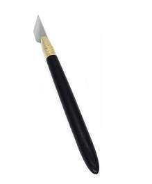 Baver Leather Craft Bevel-Point Edge Knives narra Wood