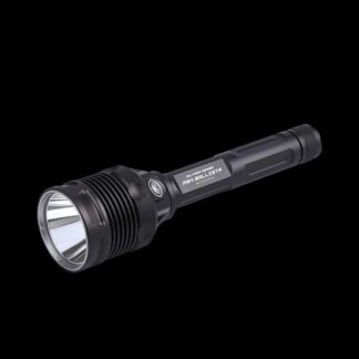 JETBeam M64 SBT-90 6800LM Powerful LED Flashlight 1200M Ultra Long Range LED Torch Search Light Easy UI Side Switch Power by 2*21700 Battery IPX8 Waterproof Outdoor Camping Hunting Lamp