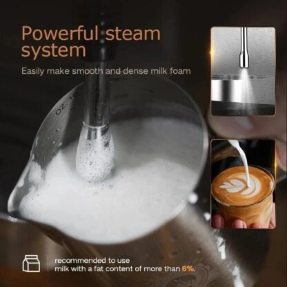 HiBREW H10 Powder/Pod dual-use Coffee Espresso Maker 20Bar Espresso Coffee Machine Inox Case Semi Automatic - EU - Image 5