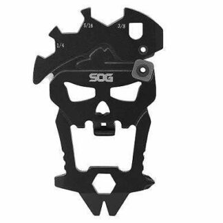 SOG MacV Tool SM1001 – Hardcased Black, 12 Tools in One: Bottle Opener, Screwdrivers