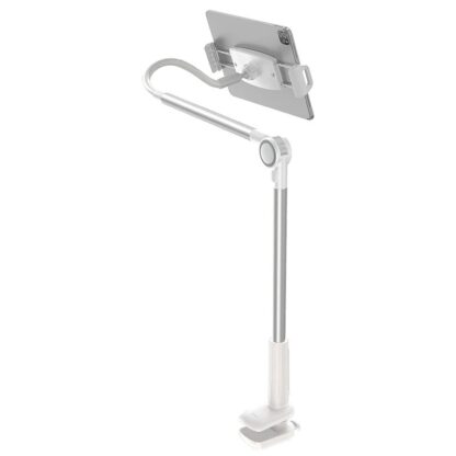 Baseus SF-YMS/JD1 Adjustment Lazy Holder 360° Rotary Desktop Bedside Bracket Universal for 4.7-12.9inch Mobile Tablet - Grey - Image 3