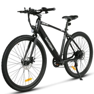 [USA Direct] SAMEBIKE XWP10 36V 10.4AH 350W 27 Inches Electric Bike Smart Bike 40-80km Mileage Max Load 120kg With Dics Brake - Grey
