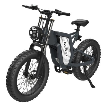 [US Direct] GUNAI MX25 2000W 48V 25AH 20X4.0inch Electric Bicycle Oil Brakes 50-60KM Mileage 200KG Payload Electric Bike