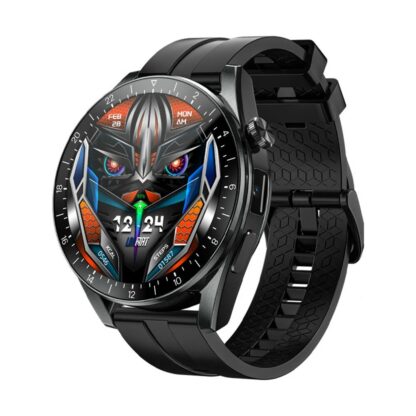 LOKMAT APPLLP 9 SIM Card WiFi Camera GPS MTK6737 2GB 16GB Android 10 1.43 inch 400*400px Screen Dual Mode Dual Chip Quad Core 4G Smart Watch Phone - Black - Image 2