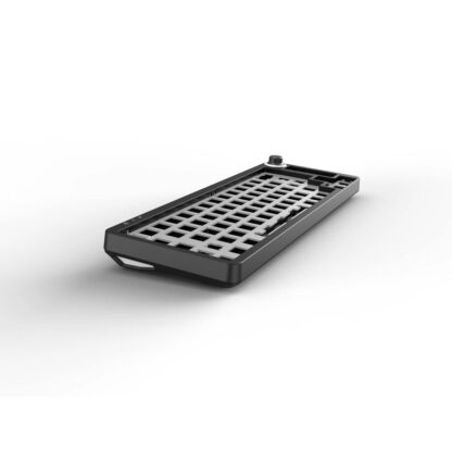 GAMAKAY LK67 Keyboard Customized Kit 67 Keys RGB Hot Swappable 3pin/5pin Switch 65% Programmable Triple Mode Wired bluetooth 5.0 2.4GHz Keyboard Kit NKRO PCB Mounting Plate Case with Rotate Button Custom Keyboard - Black - Image 4