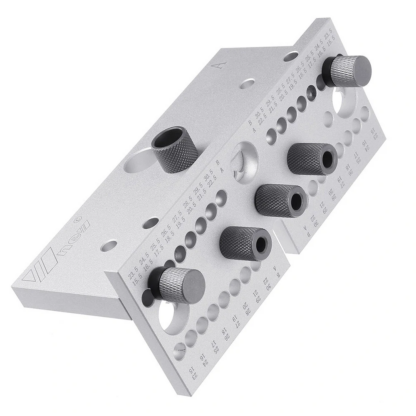 Wnew 3 In 1 Dowel Jig Woodworking Hole Puncher Drill Guide Positioning Hole Opener DIY Woodworking Tools - Multi Row Puncher - Image 3