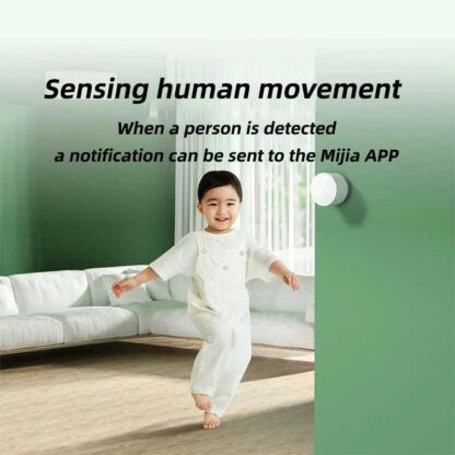 Linptech High Precision Human Body /Pet Sensor Smart Motion Lamp Light Sensor for Mi Home App Induction Light Magnetic Split Base - Image 5