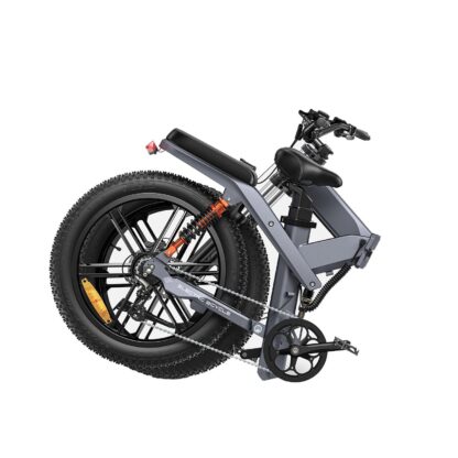 [US DIRECT] ENGWE X26 19.2Ah 7.5Ah Dual Batteries 1000W Folding Electric Bike 20*4.0 Inch Fat Tire 120-150km Mileage Range E Bike for Mountain Snowfield Road Triple Suspension System Dual Oil Disc Brake for All-Terrain Roads Mountain E-Bike - Image 4