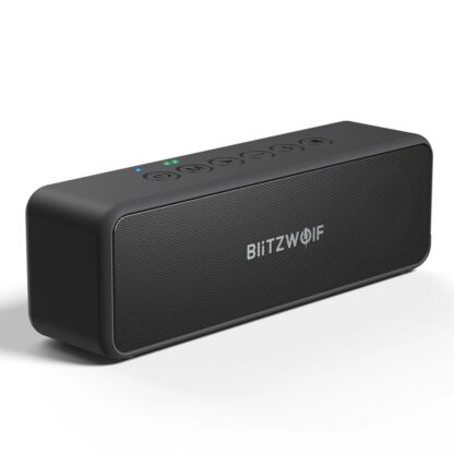 BlitzWolf® BW-WA4 30W Wireless Speaker Portable bluetooth Speaker Double Drivers Bass TWS Stereo IPX6 Waterproof TF Card AUX Outdoors Speaker - Black - Image 2