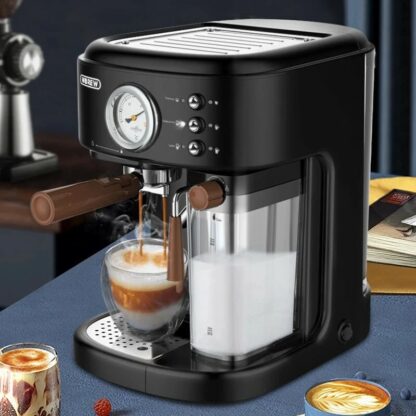 HiBREW H8A 3 in 1 Coffee Machine 19Bar high pressure extraction Fully Automatic Espresso Cappuccino Latte - UK Plug - Image 5