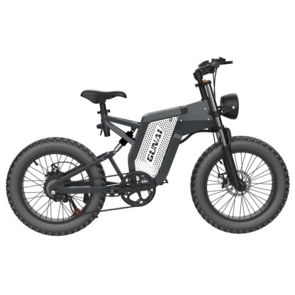 [US Direct] GUNAI MX25 2000W 48V 25AH 20X4.0inch Electric Bicycle Oil Brakes 50-60KM Mileage 200KG Payload Electric Bike - Image 4