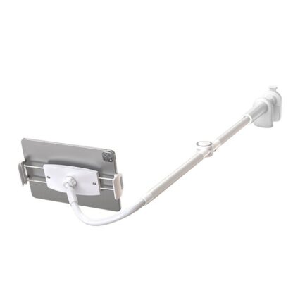 Baseus SF-YMS/JD1 Adjustment Lazy Holder 360° Rotary Desktop Bedside Bracket Universal for 4.7-12.9inch Mobile Tablet - Grey - Image 2