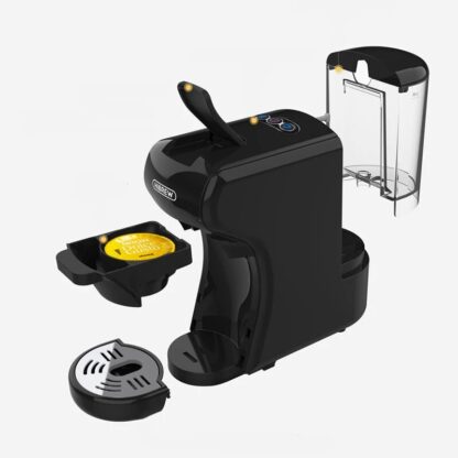 HiBREW H1A 3 IN 1 Expresso Coffee Machine Compatible with Dolce Gusto Ground Coffee 220V-240V 1450W Fast Heating Auto Power Off - Black EU Plug - Image 3