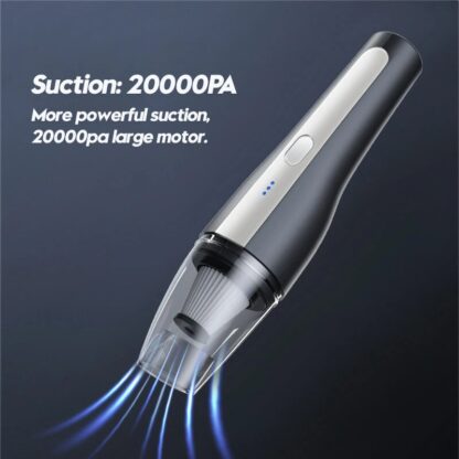 200W 20000Pa Mini Portable Wireless Handheld Vacuum Cleaner 4000mAh Battery Life for Desktop Home Car - Type A - Image 4