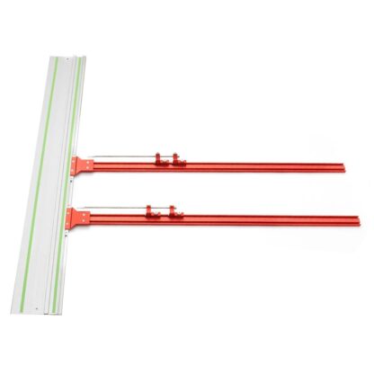 FONSON Upgraded Aluminum Alloy Parallel Guide System for Repeatable Cuts for Track Saw Rail Fit for Festool Woodworking Tools Hook Upgrade - Imperial - Image 5