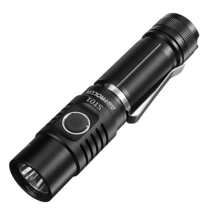 Astrolux® ST01 SST40/XHP50.2 3500lm Compact EDC 21700 Flashlight 4 Modes Basic UI USB Rechargeable Ultra-bright Mini LED Torch Clip Pocket Light - SST40 5000K