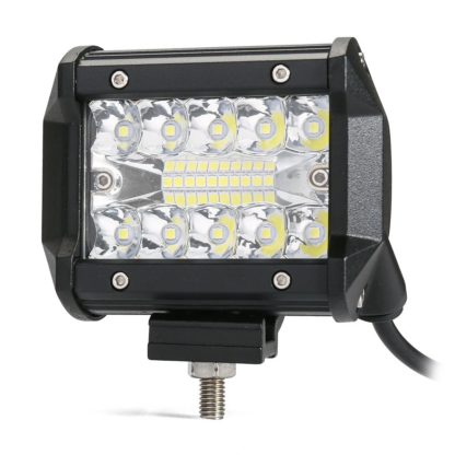 AMBOTHER 2PCS Tri ROW 4 Inch 9-32V 20 LED Work Light Bar Flood Spot Beam Offroad SUV Driving Truck ATV UTV Boat Fog Lamp Waterproof - Image 3