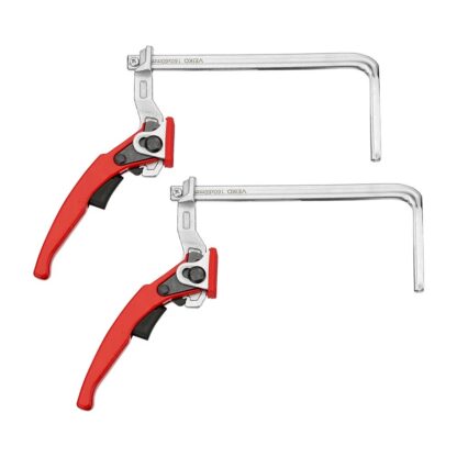 VEIKO 2PCS Alloy Steel Upgrade Quick Ratchet Track Saw Guide Rail Clamp MFT Clamp for MFT Table and Guide Rail System Woodworking Clamp - Image 3