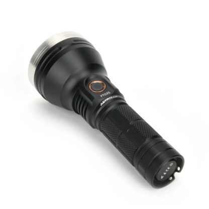Astrolux® FT03S SFH55 9300LM 924M Anduril UI High Lumen Powerful Flashlight Type-C USB Rechargeable 18650 LED Torch Long Throw Strong Floodlight for Outdoor Hunting Fishing Camping - Black - Image 3