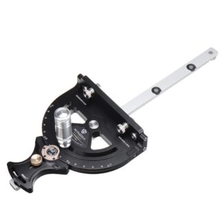 HONGDUI HD-TB01 Precision Miter Gauge 0-70 Degree Woodworking Table Saw Push Handle 70 Angles Assembly Angle Ruler with Quick 0° 22.5° 45° 67.5° Setting