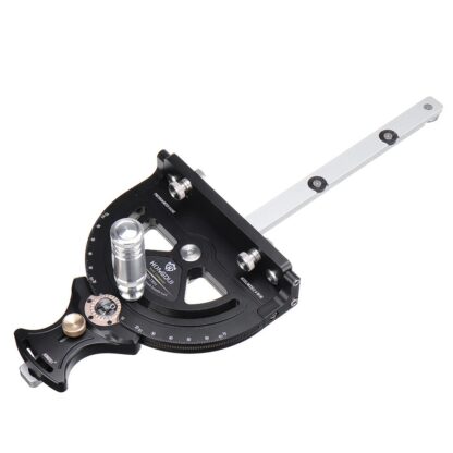 HONGDUI HD-TB01 Precision Miter Gauge 0-70 Degree Woodworking Table Saw Push Handle 70 Angles Assembly Angle Ruler with Quick 0° 22.5° 45° 67.5° Setting