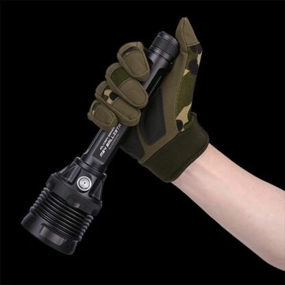 JETBeam M64 SBT-90 6800LM Powerful LED Flashlight 1200M Ultra Long Range LED Torch Search Light Easy UI Side Switch Power by 2*21700 Battery IPX8 Waterproof Outdoor Camping Hunting Lamp - Image 4