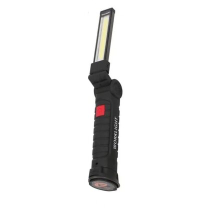 [Built-in 18650 Battery] Bikight COB LED Multi Function Folding Work Light Set USB Rechargeable LED Flashlight USB Cable Car Charger Battery Charger - Set 1 - Image 2