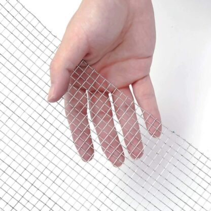 TOOCA Metal Mesh Wire Hot-dip Galvanized Wire Welded Wire Mesh for Vegetable Garden Chicken Coop Rabbit Run - Image 3